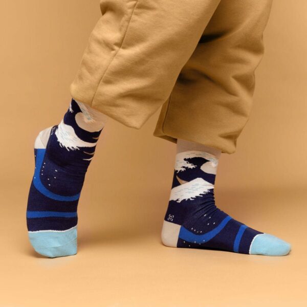 Ponožky inspirované mořem.